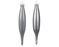 Ijspegel glas d3h15 cm mgrs ass 6st kerst Decoris - Decoris - thumbnail