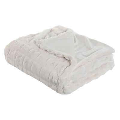 Deken Home ESPRIT Beige 220 x 240 x 1 cm