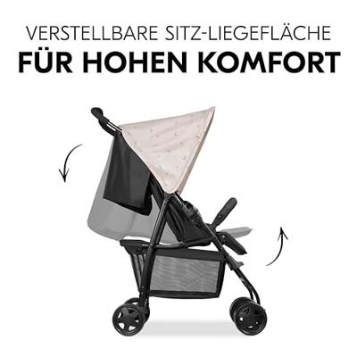HAUCK - Kinderwagen - SPORT - Opvouwbaar & Liggend - Zonnekap - 4 Wielen - Minnie