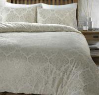 Sleeptime Glamour Flanel Art Foil Creme 200 x 200/220 cm - thumbnail