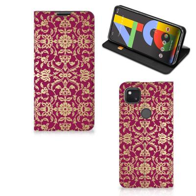 Telefoon Hoesje Google Pixel 4a Barok Pink Telefoon Hoesje Google Pixel 4a Barok Pink