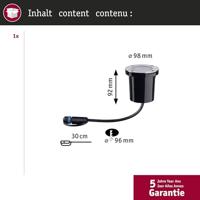 Paulmann P+S Floor insect friendly 94716 Verlichtingssysteem Plug&Shine LED-tuinspot uitbreidingsset LED 4.5 W Goud Antraciet - thumbnail