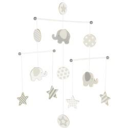 Goki houten baby mobiel olifant en sterren