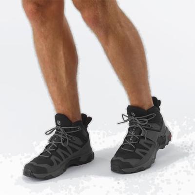 Salomon X Ultra 4 Mid Gtx Heren Hoge Wandelschoen Black/Magnet/Pearl Blue 9 Salomon X Ultra 4 Mid Gtx Heren Hoge Wandelschoen Black/Magnet/Pearl Blue 9
