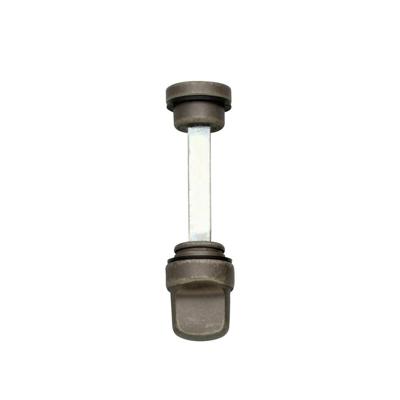 WC-olive los 8mm verlengd oud grijs