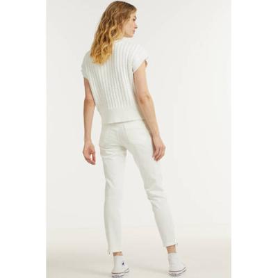 Para Mi high waist skinny jeans Amber 002 - white