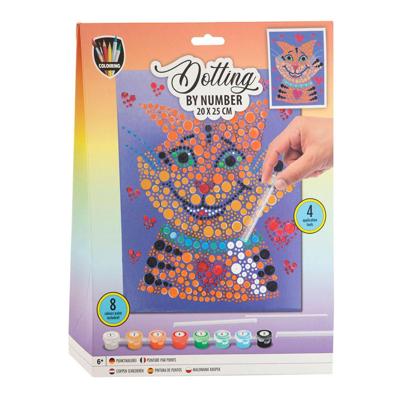 Grafix Dotting op nummer 20x25cm