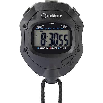 Renkforce RF-SW-110 Digitale stopwatch Zwart