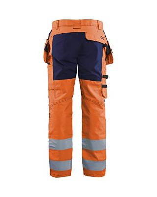 Blåkläder Werkbroek met stretch High-Vis 15521811 | High-Vis Oranje/Marineblauw | Maat 44 - 7330509663462 Blåkläder Werkbroek met stretch High-Vis 15521811 | High-Vis Oranje/Marineblauw | Maat 44 - 7330509663462