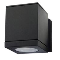 SG Wandlamp zwart kubusvorm met GU10 fitting type Echo 614680 voor binnen en buiten vandaalbestendig - thumbnail