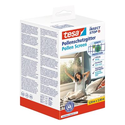 tesa 55297-00000-00 Pollenrooster (b x h) 1200 mm x 2400 mm Antraciet 1 stuk(s)