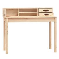 Bureau 110x50x93 cm massief grenenhout - thumbnail