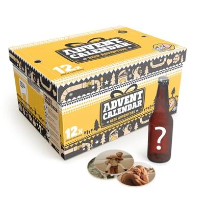 Verrassings bierpakket - 12 biertjes met gepersonaliseerde bierviltjes