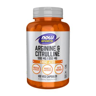 Arginine & Citrulline 120v-caps