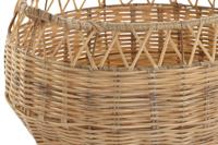 Basket spelset DKD Home Decor Natuurlijk Metaal Polyethyleen 38 x 38 x 34 cm 38 x 38 x 27 cm 3 Onderdelen - thumbnail