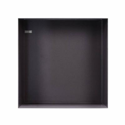 Looox Box in-opbouwnis 30x30cm Antraciet