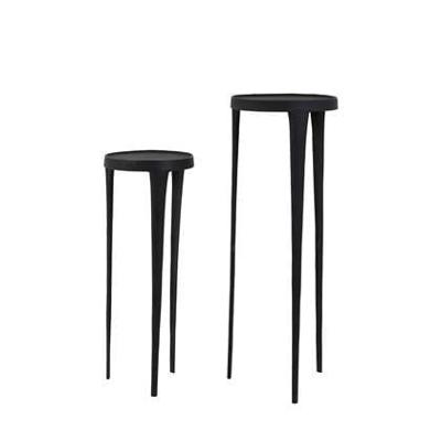 Light & Living Zuil 'Tobias' Set van 2 stuks, kleur Zwart Light & Living Zuil 'Tobias' Set van 2 stuks, kleur Zwart