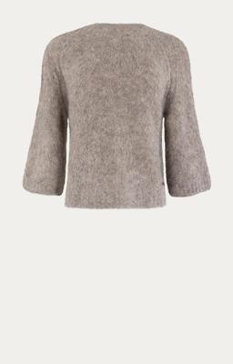 Moscow 41-09-lynn Trui 460-1 Taupe Solid