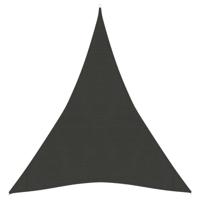 VidaXL Zonnezeil 160 g/m² 5x6x6 m hdpe antracietkleurig - thumbnail