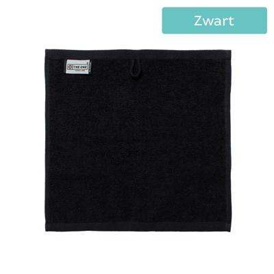 The One Gastendoek 450 gram 30x30 cm Zwart