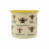 Gift Republic Bijen - Emaille Bloempot - thumbnail