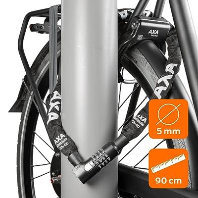 AXA kettingslot met cijfercombinatie Absolute C5 90 90 cm zwart