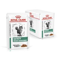 Royal Canin Veterinary Satiety Weight Management natvoer kat (in saus) 2 dozen (24 x 85 g) - thumbnail