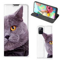 Samsung Galaxy A71 | Hoesje maken | Kat - thumbnail