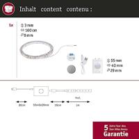 Paulmann 78900 LED-stripset 5 V 1 m Warmwit 1 set(s) - thumbnail