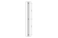 Digitus DA-90451 Monitor-wandbeugel 1-voudig 5,1 cm (2) - 304,8 cm (120) Zwart, Wit Uittrekbaar, Draaibaar, In hoogte verstelbaar, Kantelbaar, Kantelbaar en - thumbnail