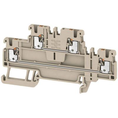 Weidmüller 2469370000 Doorgangsklem 2-etages 3.50 mm Spanveer Beige 50 stuk(s)