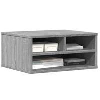 Printerkastje 49x40x22,5 cm bewerkt hout grijs sonoma eiken - thumbnail