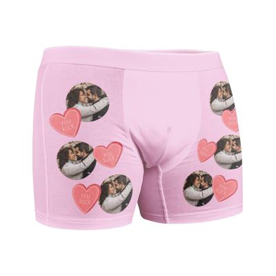 Onderbroek met foto - Roze - L