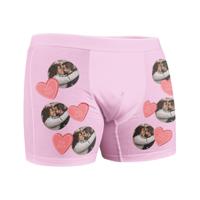 Onderbroek met foto - Roze - L - thumbnail