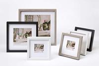 Walther Stockholm 3D fotolijst 40x40cm grijs - thumbnail