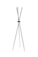 ZILT Kapstok 'Darwin', 174cm, kleur Zilver - thumbnail