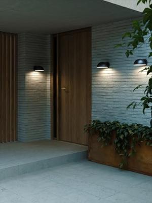 Nordlux Design wandlampClarso buiten - 2418211003