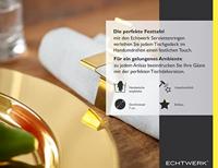 ECHTWERK Tafel accessoires (servetringen van ed, Goud, 4-delig) - thumbnail