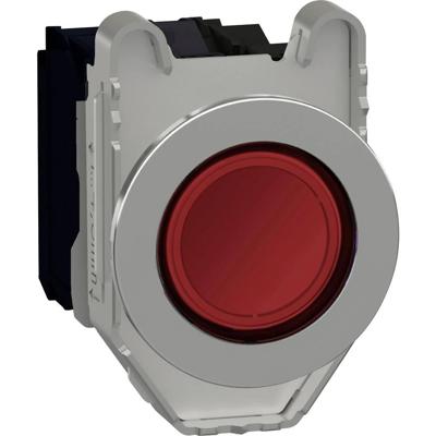 Schneider Electric XB4FW34M5 Verlichte druktoets Terugstelbaar 600 V 3 A 1x NO, 1x NC IP66, IP67, IP69, IP69K 1 stuk(s)