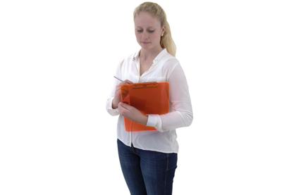 Maul 2340641 Oranje (transparant) (b x h x d) 22.6 x 31.8 x 1.5 cm