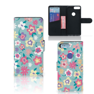 Alcatel 1S (2019) Hoesje Flower Power