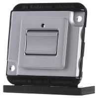 Merten MEG3156-7060 elektrische schakelaar Drukknopschakelaar 1P Zilver - thumbnail