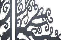 Wanddecoratie DKD Home Decor 3 Onderdelen Zwart Boomstructuur Metaal (105 x 1,3 x 91 cm) - thumbnail