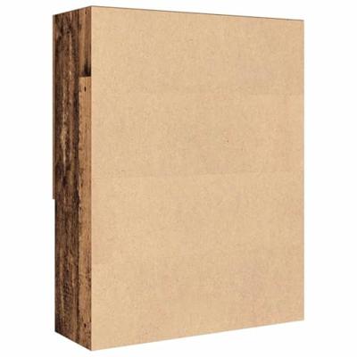 Wasmachinekast 70,5x25,5x90 cm oud houtkleurig - thumbnail