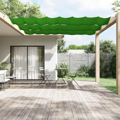 VidaXL Luifel verticaal 100x800 cm oxford stof lichtgroen
