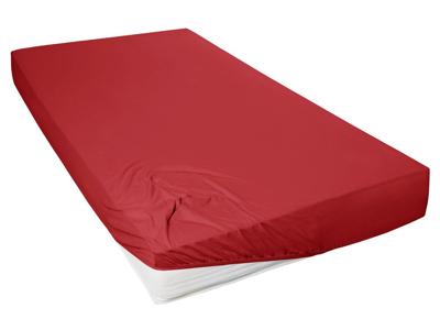 Primera Jersey hoeslaken (Rood, 90-100 x 200 cm) Primera Jersey hoeslaken (Rood, 90-100 x 200 cm)