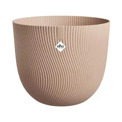 Bloempot - ELHO - Sereh Rond 40 - Bruin - Ø 39 x H 33 cm - 100% gerecycled