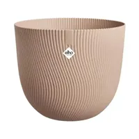 Bloempot - ELHO - Sereh Rond 40 - Bruin - Ø 39 x H 33 cm - 100% gerecycled - thumbnail
