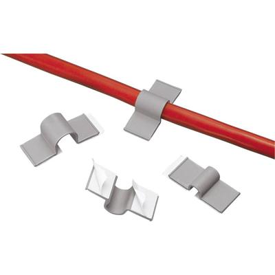 Panduit A2C25-A-C8 Kabelclip Zelfklevend A2C25-A-C8 Bundel-Ø (bereik) 6.40 mm (max) Grijs 1 stuk(s)