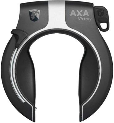 AXA Victory Retractable Frameslot 58 mm - Zwart AXA Victory Retractable Frameslot 58 mm - Zwart